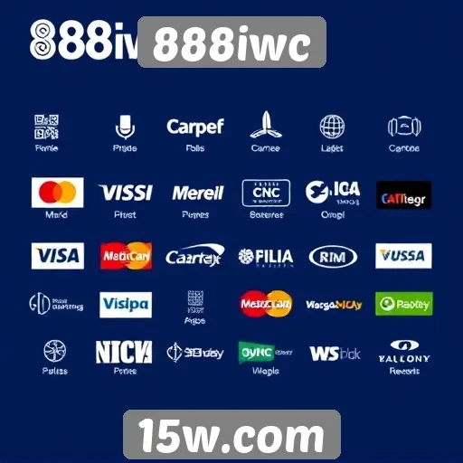 Diversidade de métodos de pagamento no 888iwc